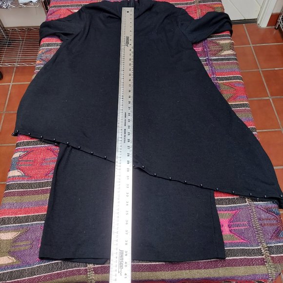 Rosemary Brantley Black Oversized Layered Dress - Picture 9 of 9